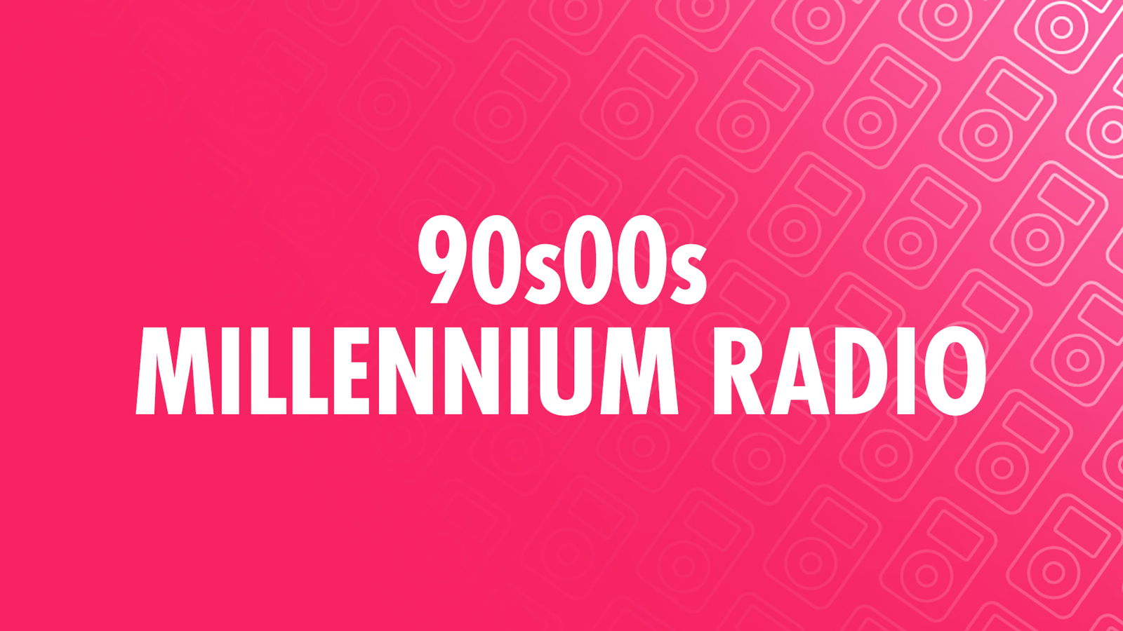 90s00s MILLENNIUM RADIO Player Header