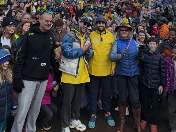 Justin Timberlake beim Bike Bus