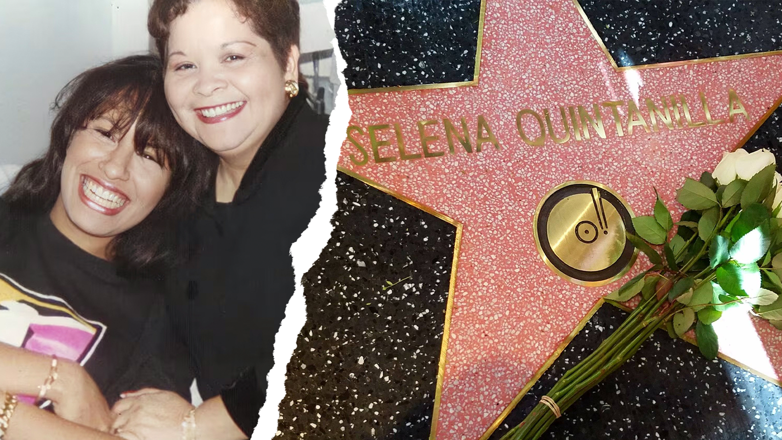 Selena und Yolanda / Selenas Stern auf dem Walk Of Fame