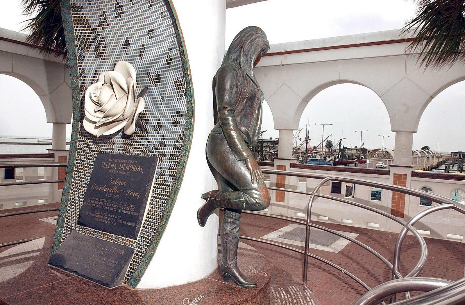 Selena-Statue in Corpus Christi, Texas