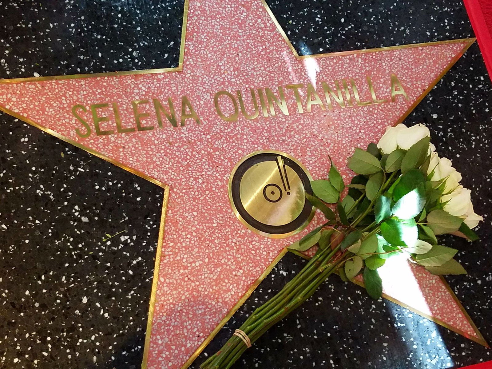 Selinas Stern auf dem Walk Of Fame