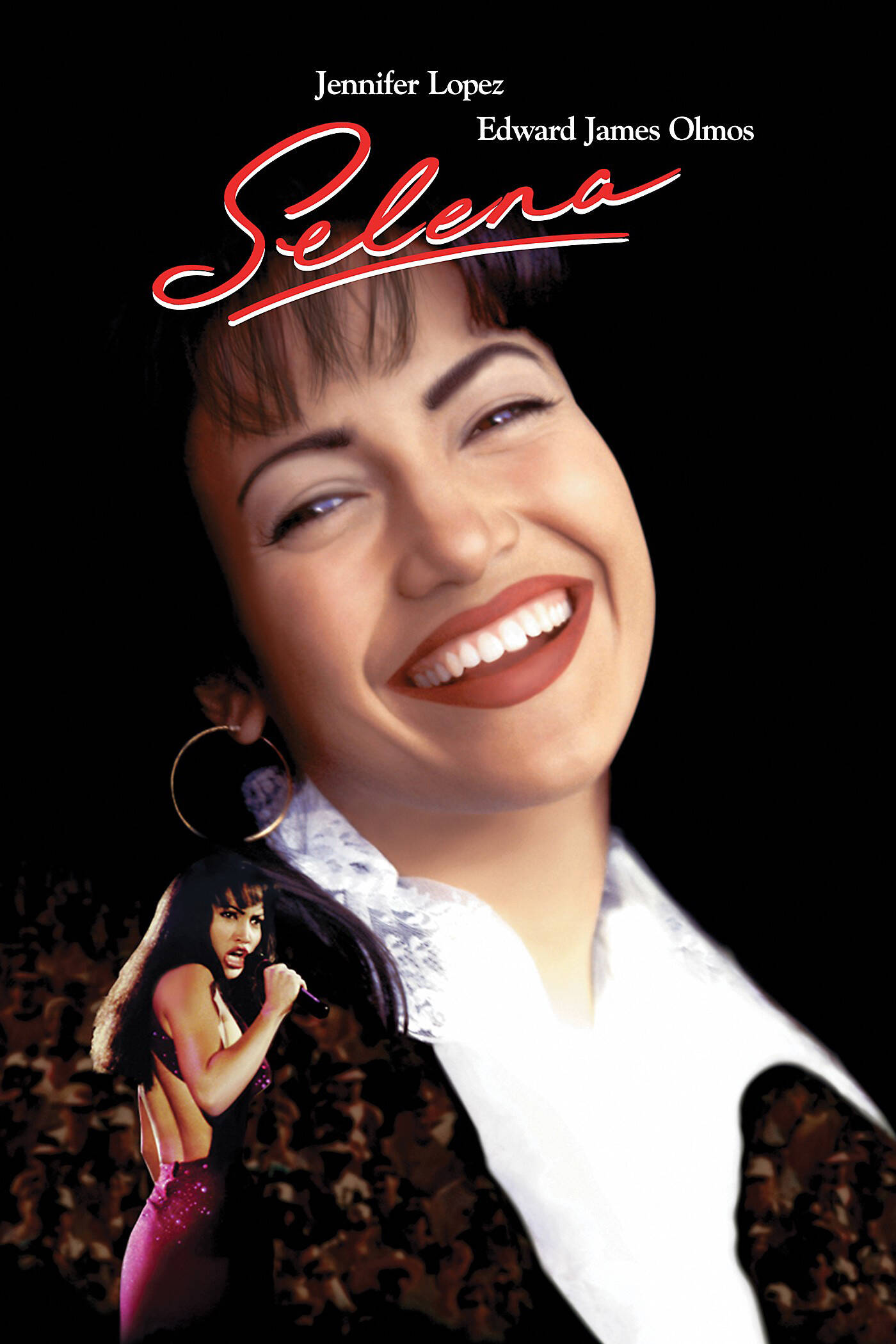 Filmplakat für den Selena-Film (mit JLo)