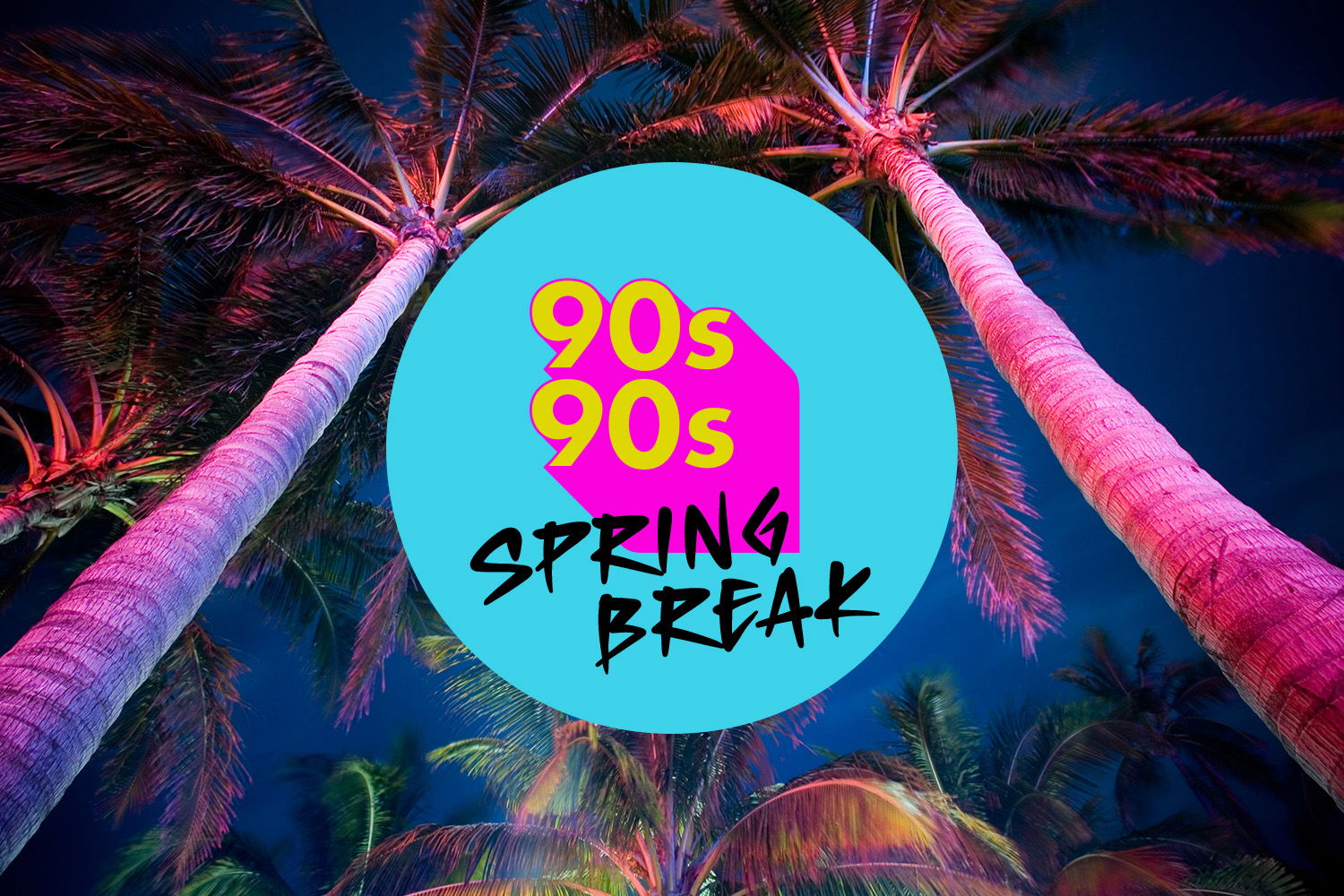 90s90s Spring Break App Banner