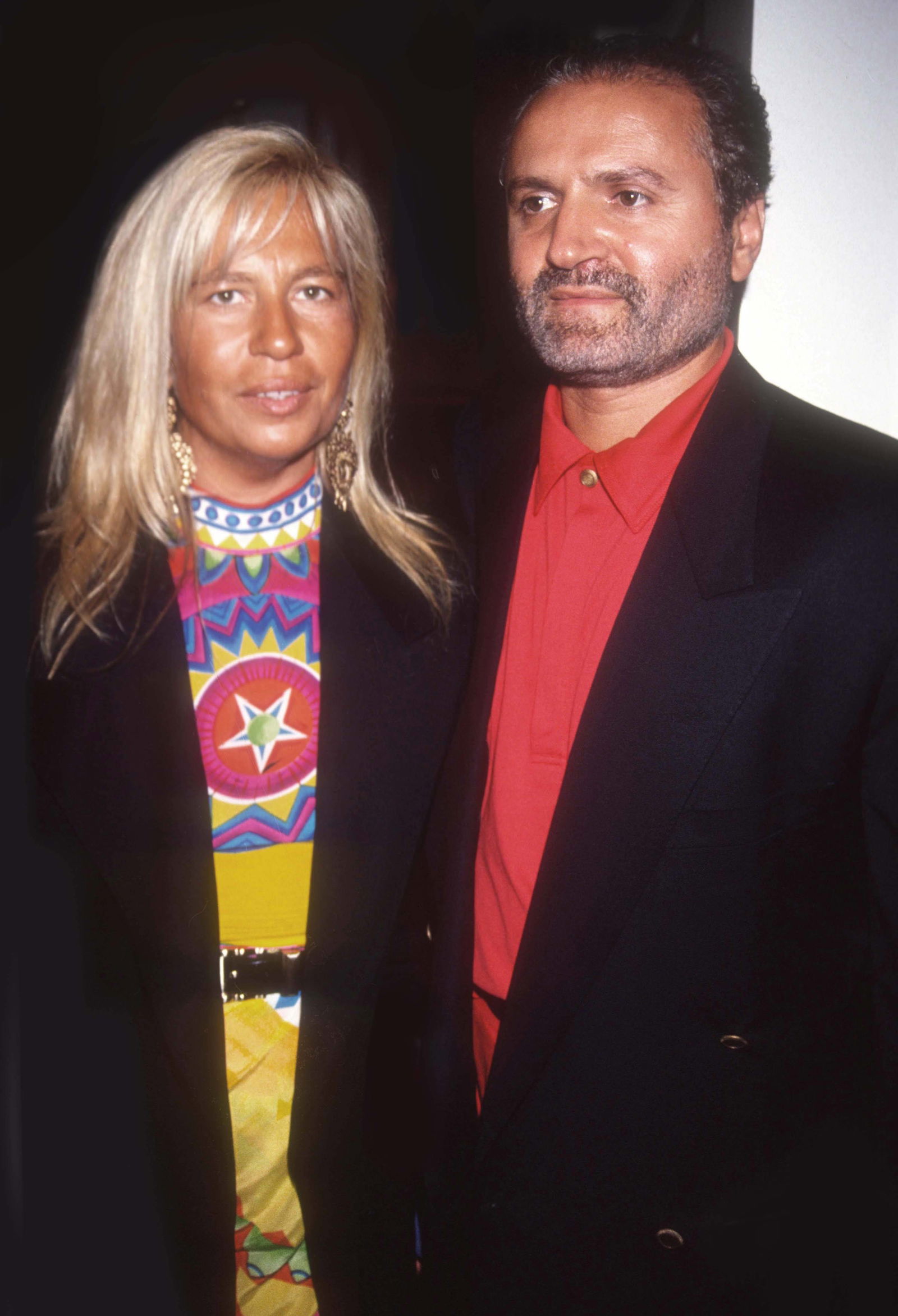 Donatella & Gianni Versace