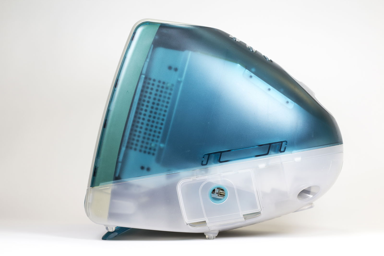 Die originale "Bondi Blue" Version vom iMac G3