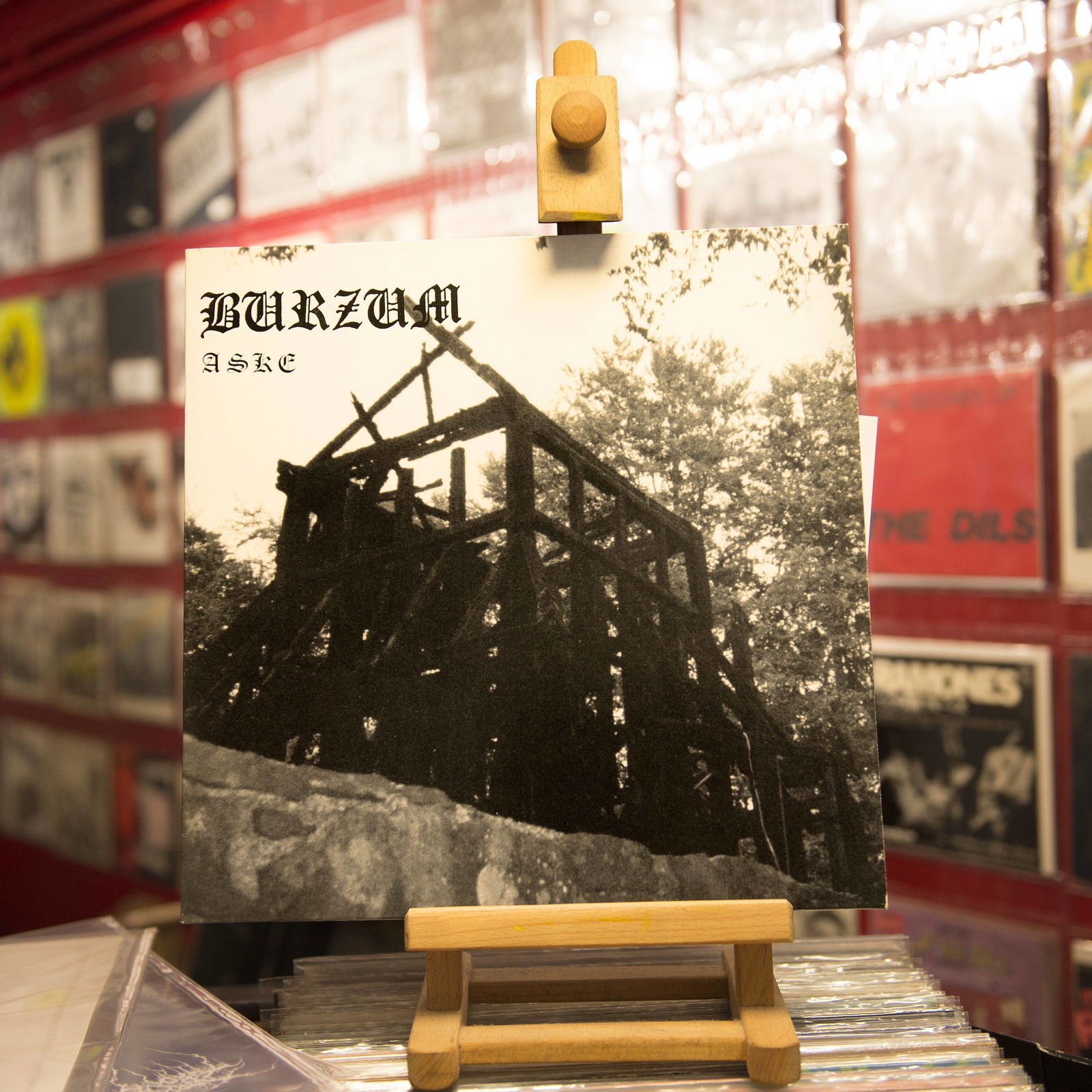 Burzum Aske Plattencover (2015)