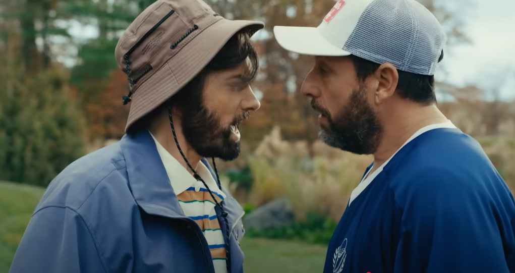 Eminem & Adam Sandler in "Happy Gilmore 2"