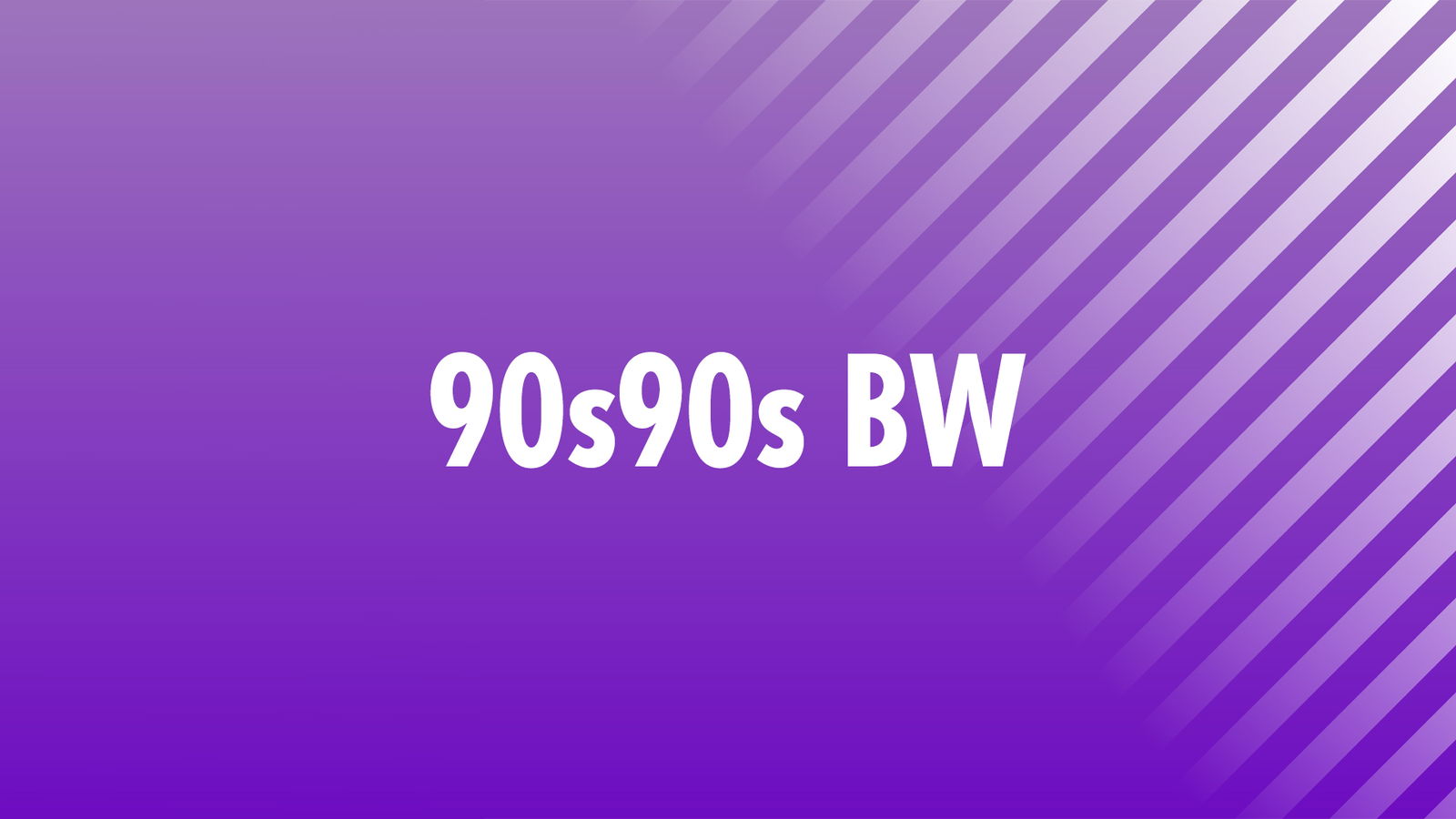 90s90s BW Music Page Header