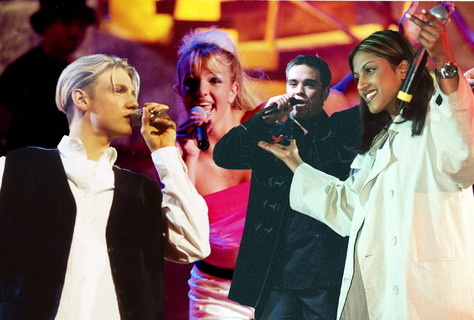 Nick Carter, Britney Spears, Robbie Williams, Sabrina Setlur