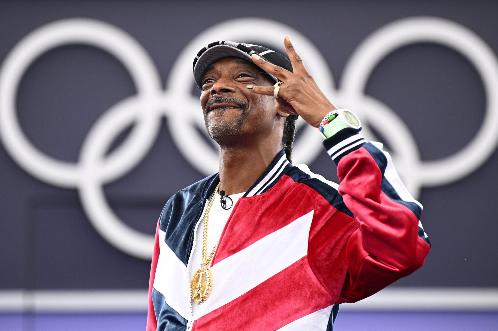 Snoop Dogg bei den olympischen Sommerspielen 2024