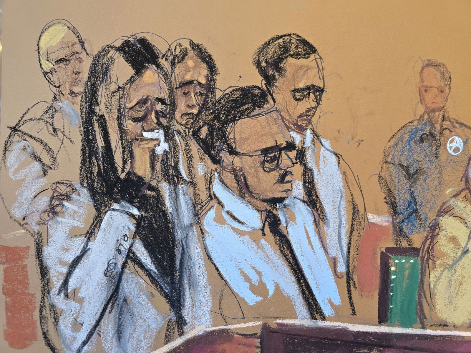 Zeichnung: Kinder von P. Diddy bitten um eine zweite Chance für ihren Vater