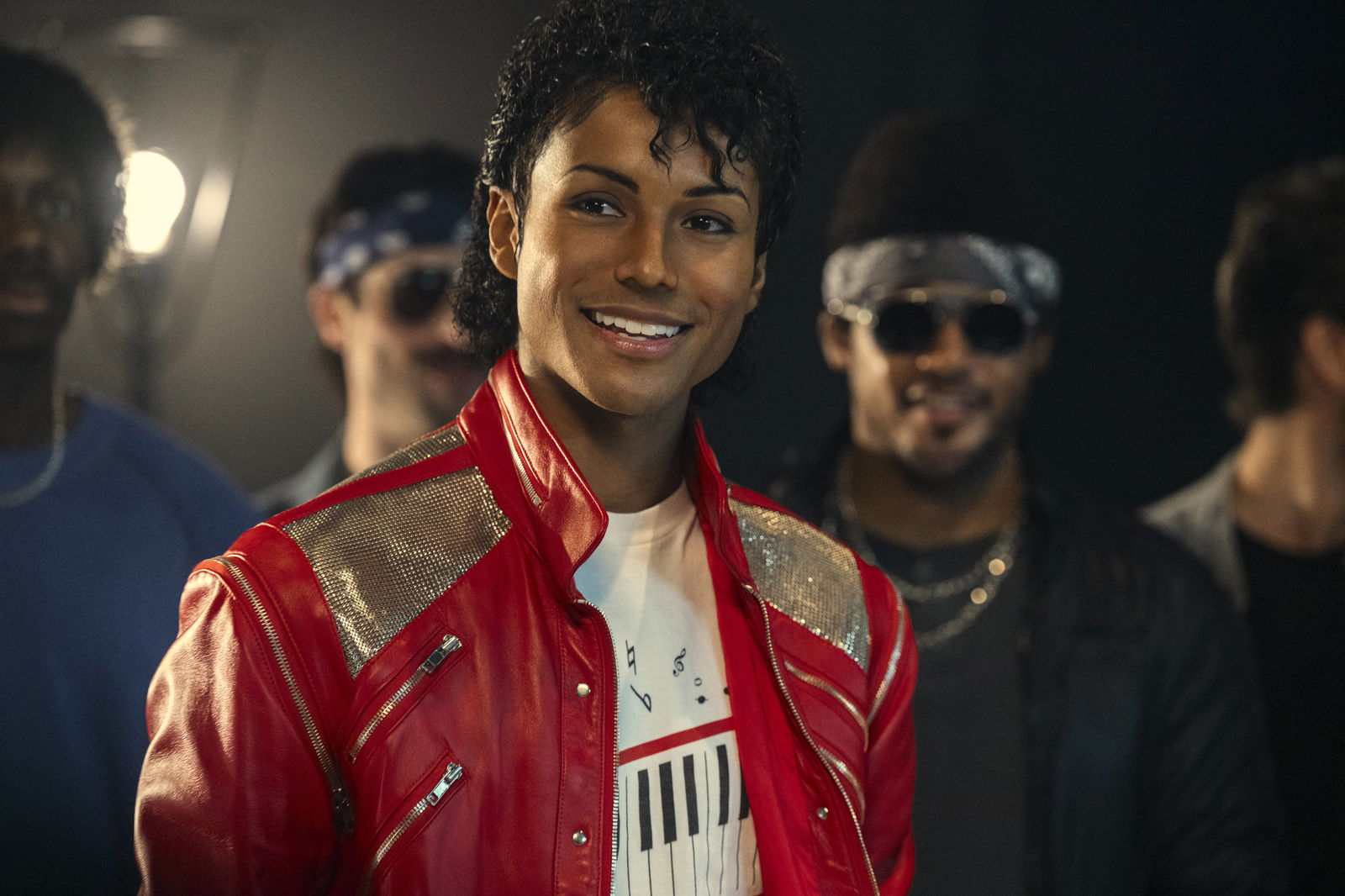 Jaafar Jackson als Michael Jackson im Film "Michael"