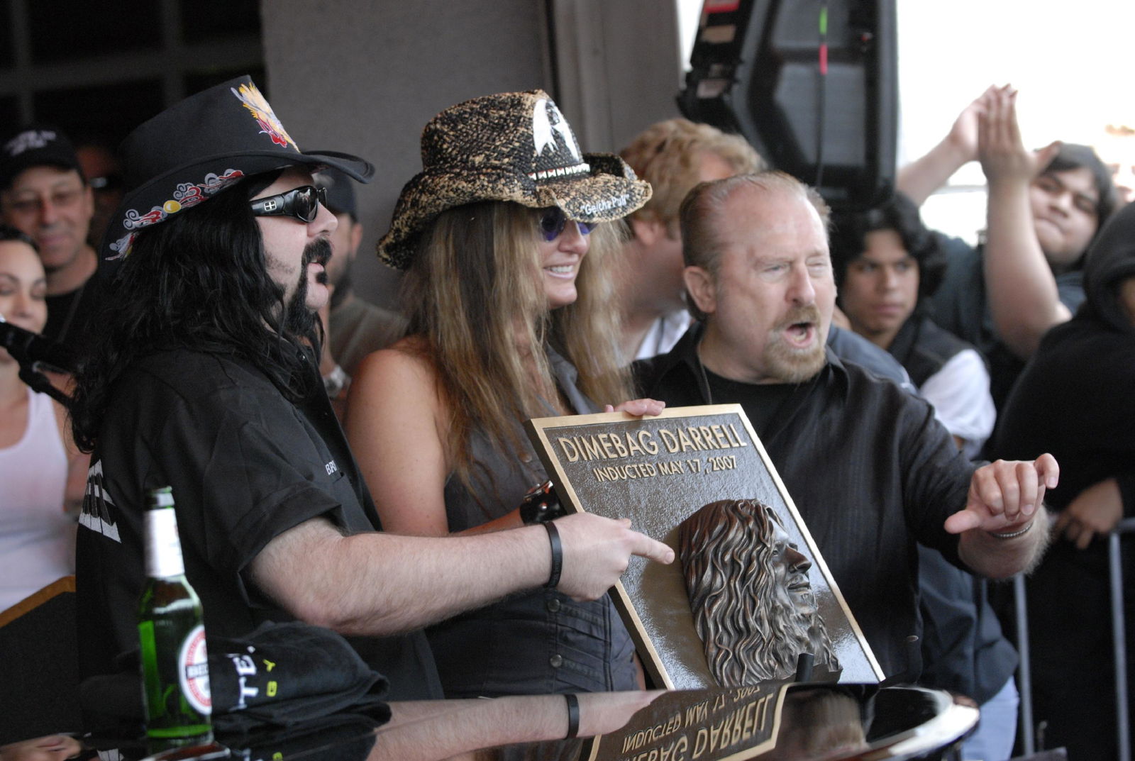 Dimebag Darrell wird in den Hollywood RockWalk aufgenommen