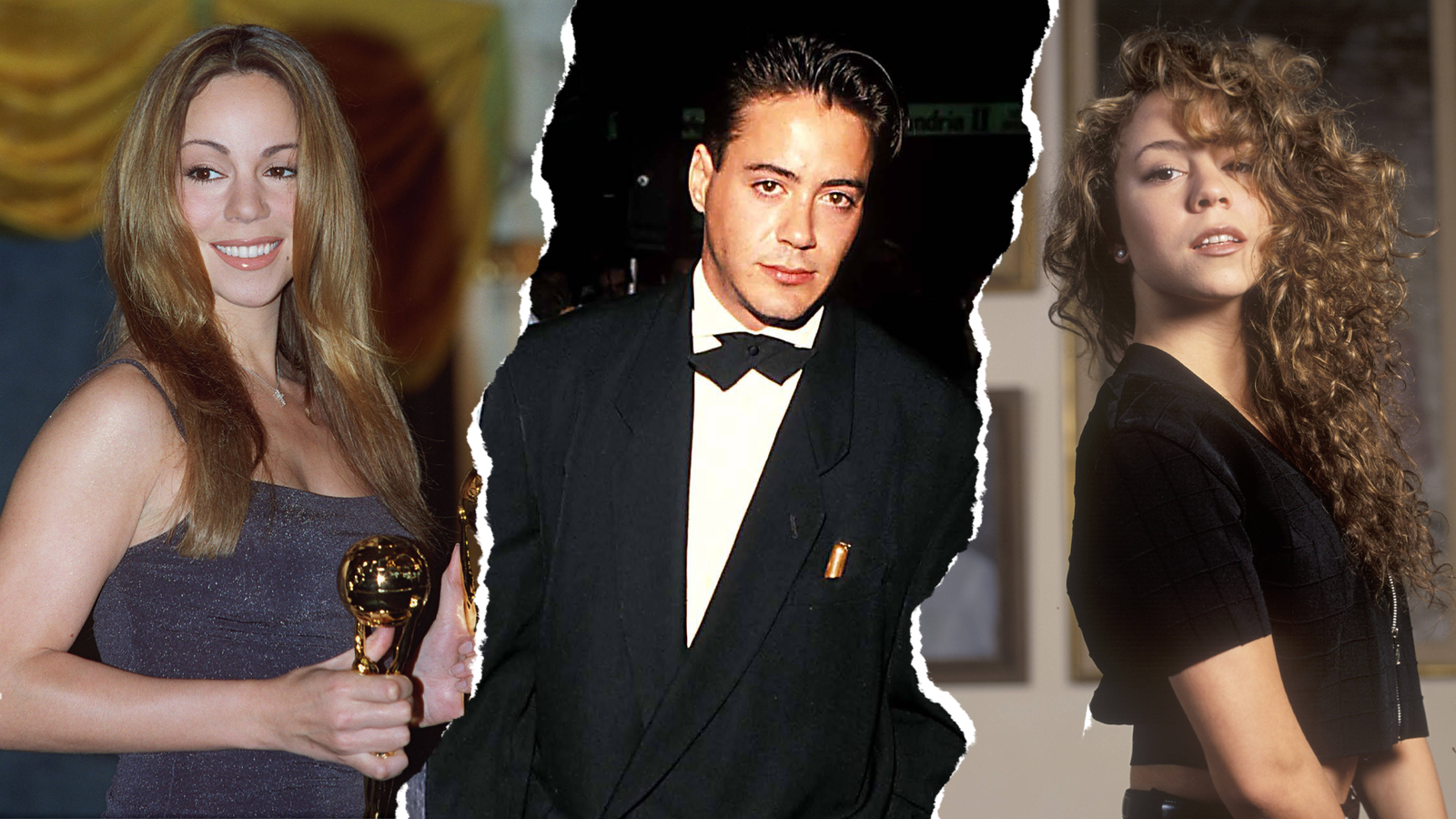 Mariah Carey & Robert Downey Jr.