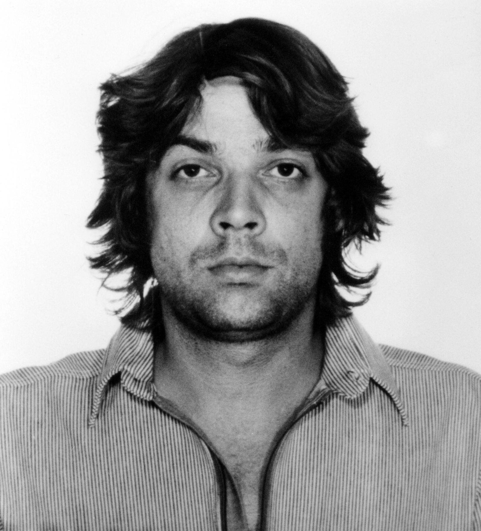 Polizeifoto von Christian Brando (Sohn von Marlon Brando) nach seiner Festnahme wegen des Verdachts auf Totschlag