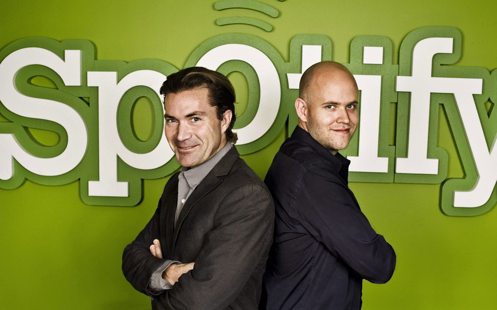 Martin Lorentzon & Daniel Ek, die Gründer von Spotify