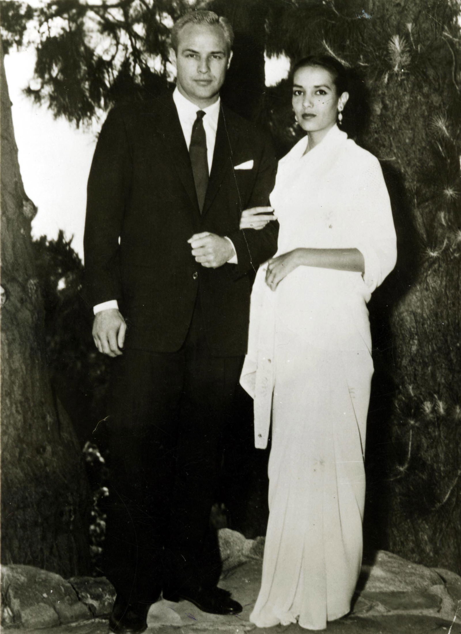 Marlon Brando & Anna Kashfi