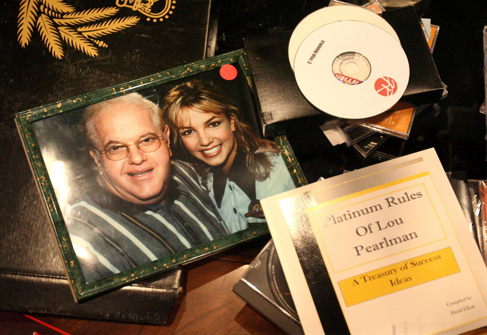 Foto von Lou Pearlman & Britney Spears