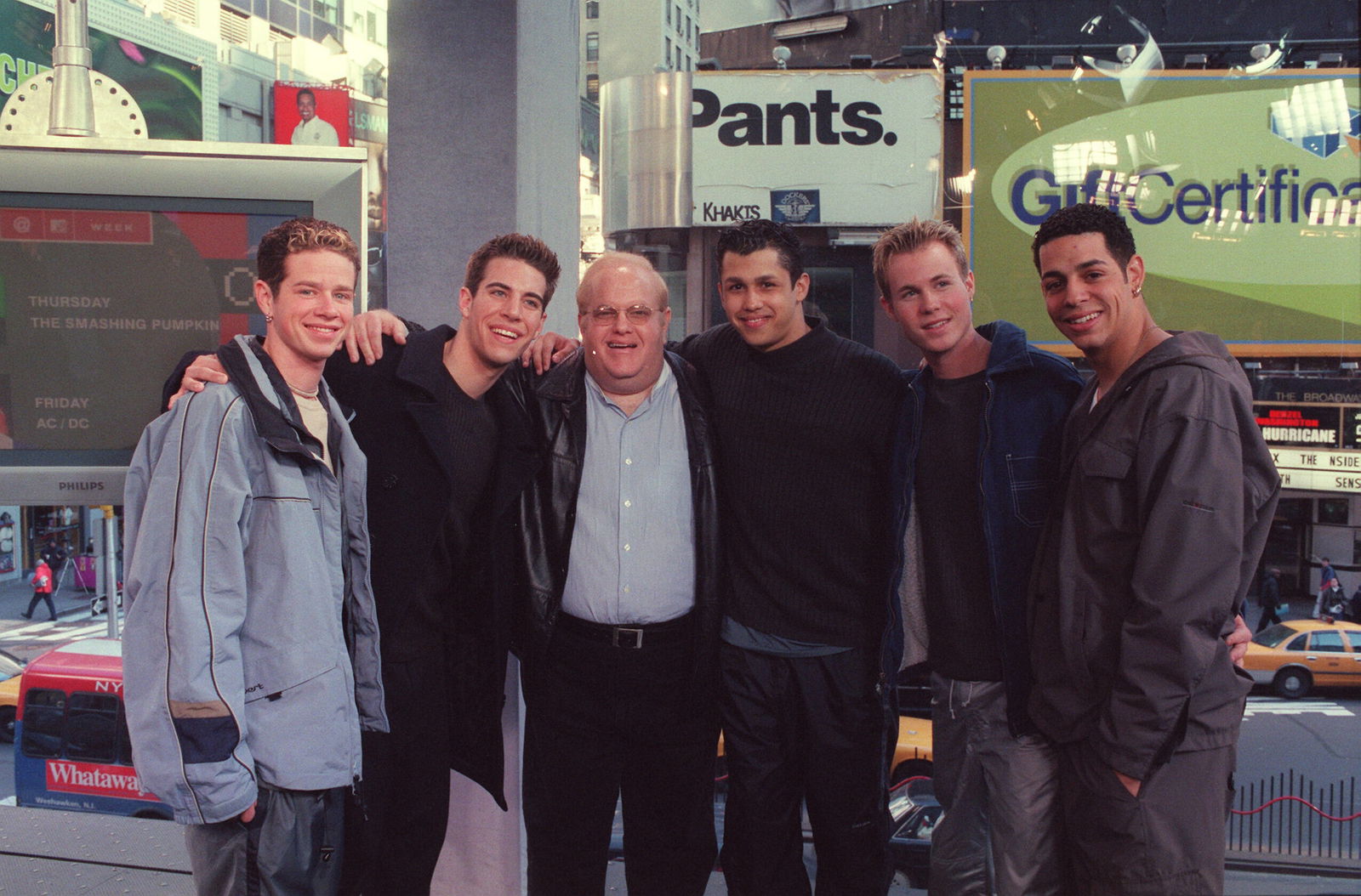 Lou Pearlman mit der Boyband O-Town