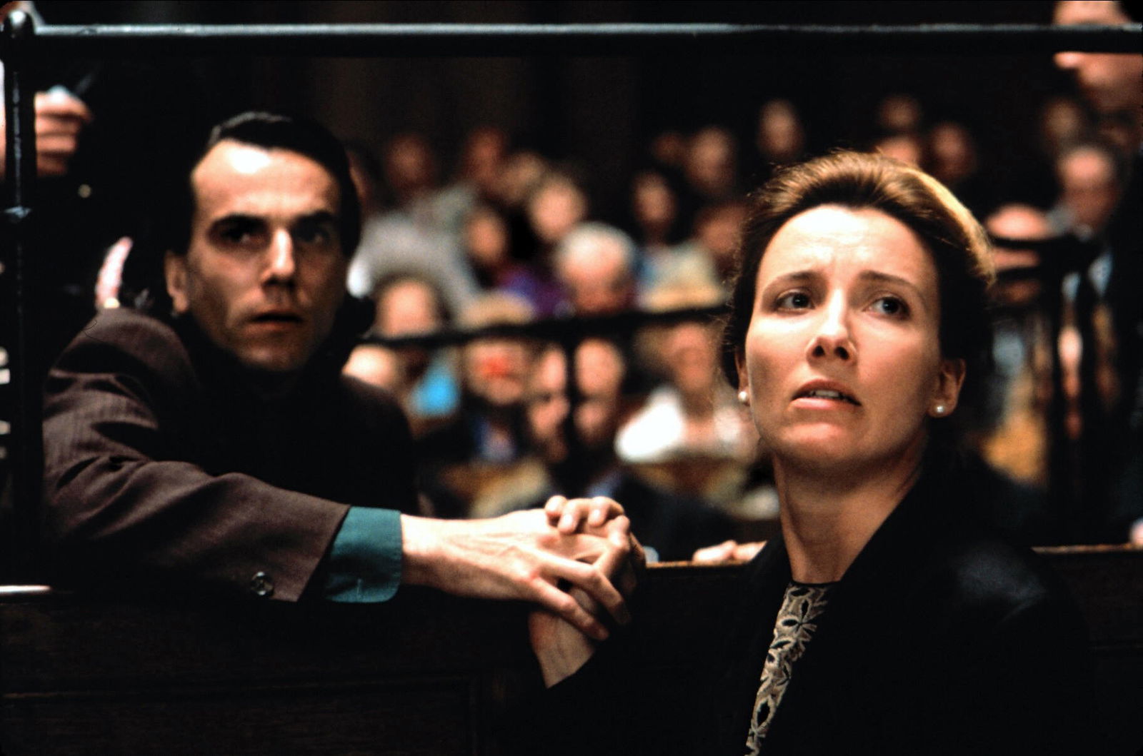 Daniel Day-Lewis & Emma Thompson in "In The Name Of The Father"