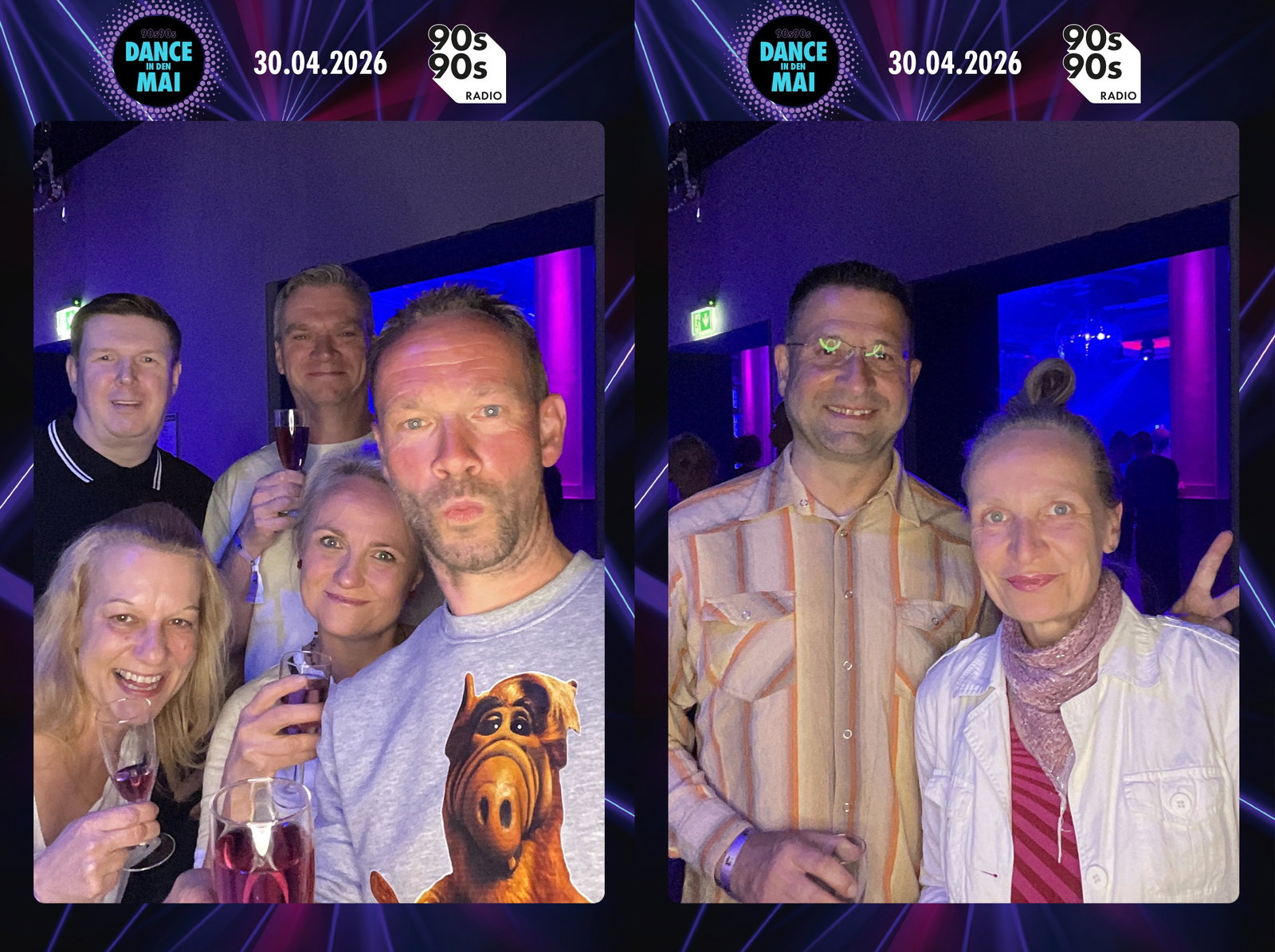90s90s Dance in den Mai am 30. April 2026 in Dresden