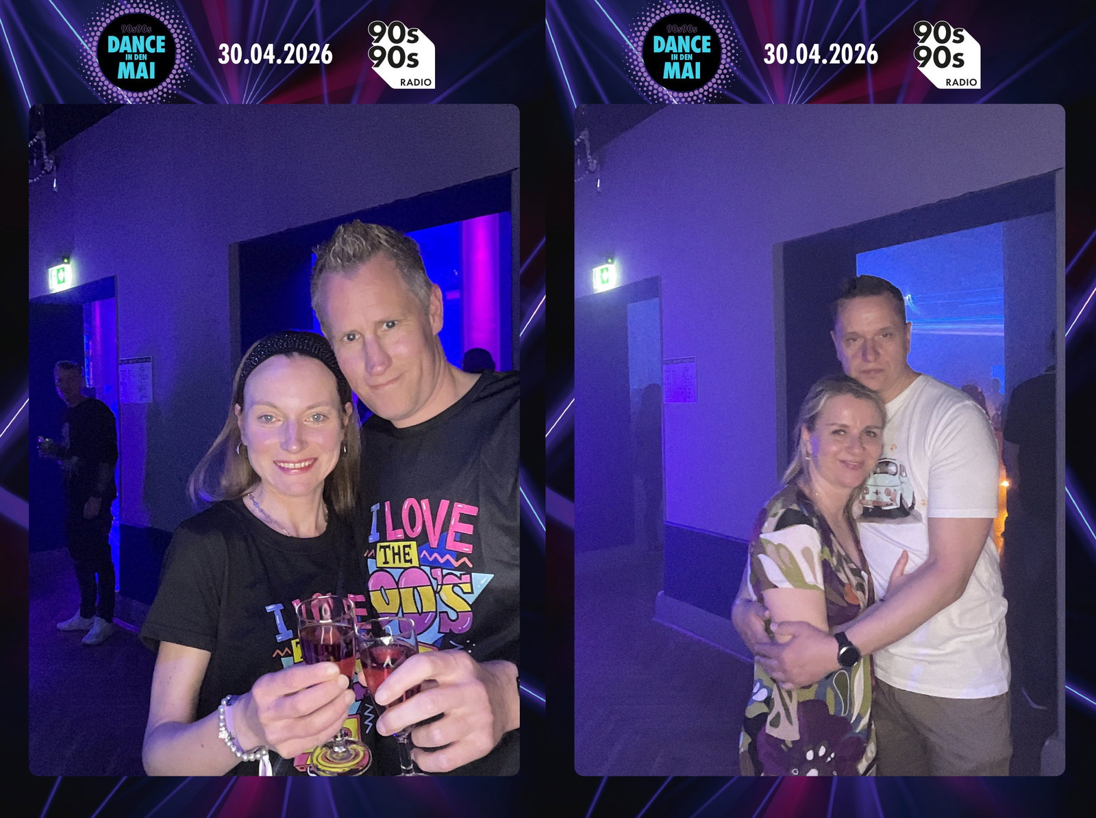 90s90s Dance in den Mai am 30. April 2026 in Dresden