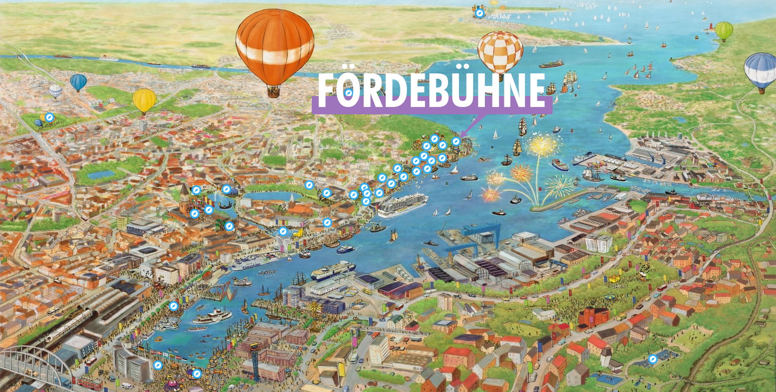 90s90s auf der Fördebühne auf der Kieler Woche