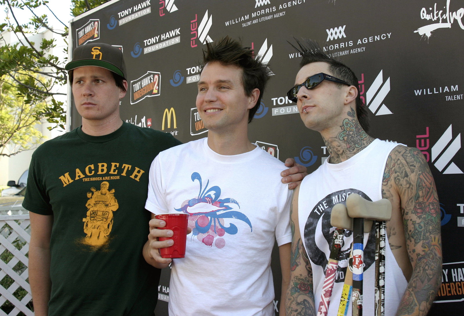 Tom Delonge, Mark Hoppus & Travis Barker (Blink-182)