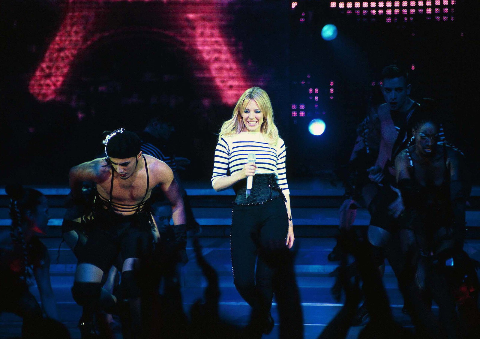Kylie Minogue bei einem Konzert im Londoner Hammersmith Apollo