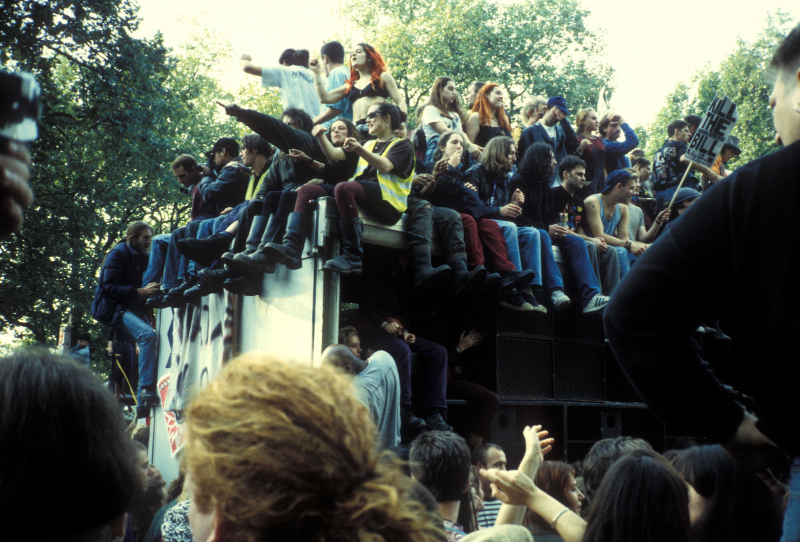 Anti-Criminal Justice Bill demo (London, 1994)