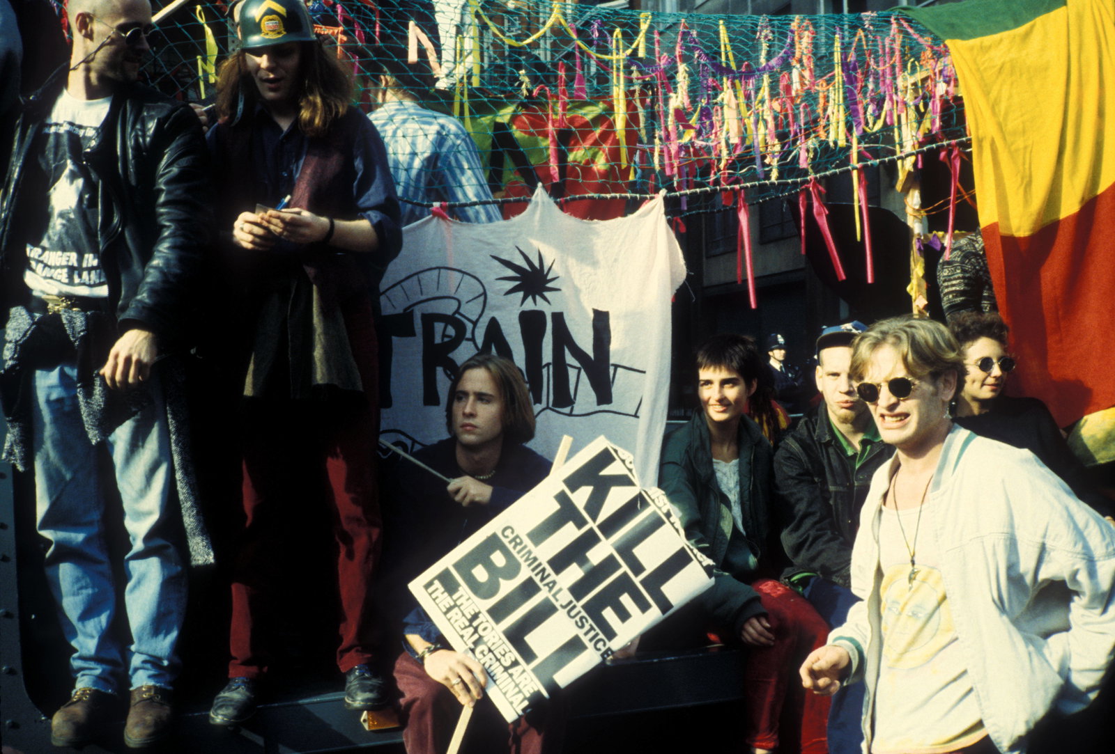Anti-Criminal Justice Bill demo (London, 1994)