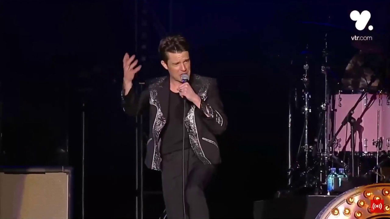The Killers covering ‘Wonderwall’ by Oasis - Lollapalooza Chile 2018