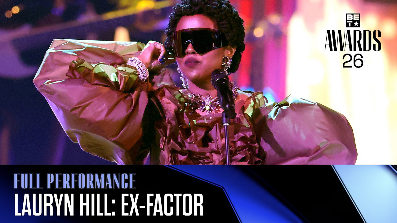Lauryn Hill Performs "Ex-Factor" in an Unforgettable Living Legend Moment | BET Awards '26