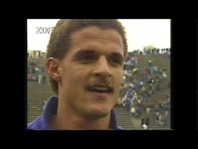 ZDF Sportstudio 20.04.1991 Labbadia FC Kaiserslautern Meister 1991 Bundesliga Stuttgart - FCK
