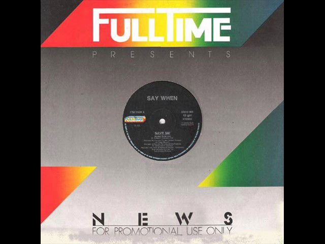 Say When! - Save Me (Original version)