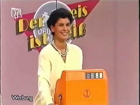 Der Preis ist heiß und die Lieblingsassistentin Gitta Krcma. Preisspiel: „Einkaufen” (1992) "Zakupy"