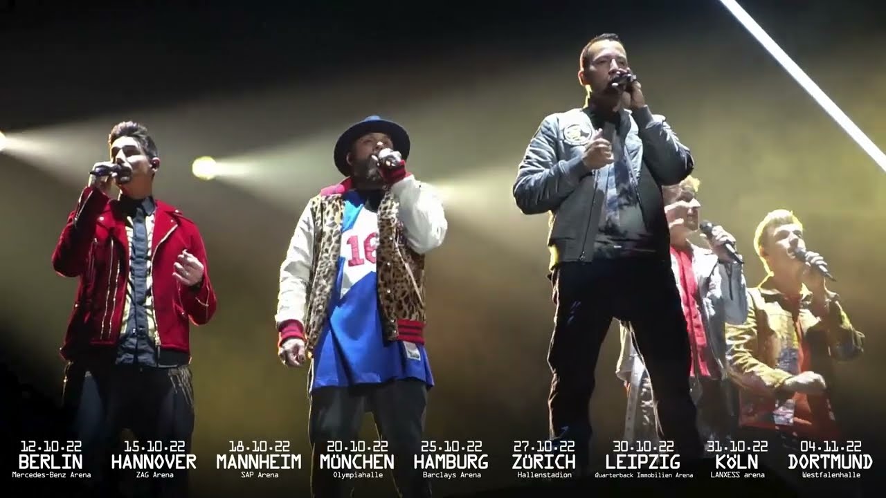 Backstreet Boys - DNA World Tour 2022 | Live Nation GSA