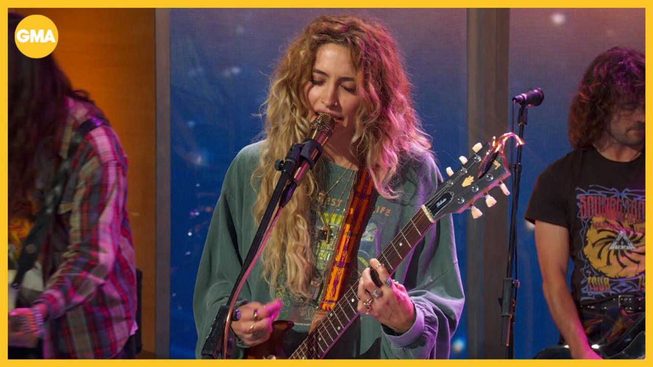 Paris Jackson performs 'Happiest Day of My Life' on 'GMA'