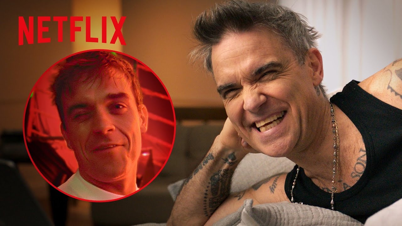 2 Minutes of Robbie Williams Being Robbie Williams | Netflix