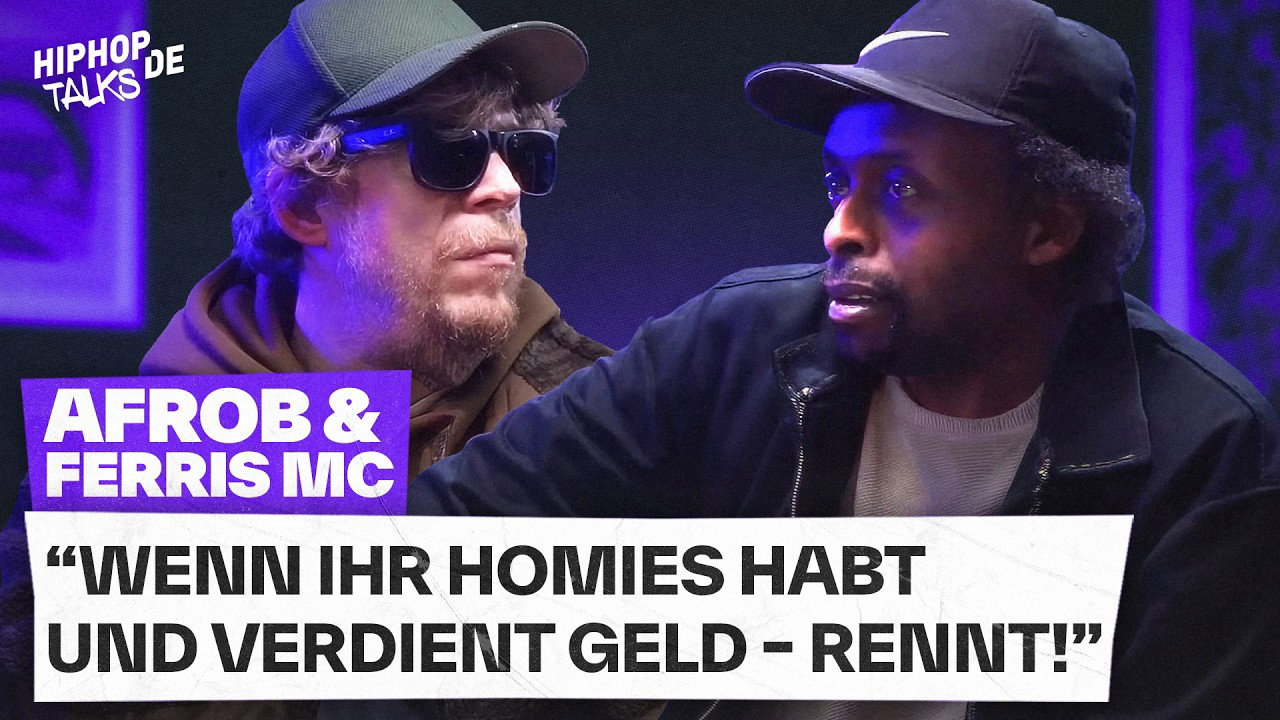 AFROB & FERRIS MC über "Ein Fall für Zwei", AGGRO & Rap früher vs. heute  | Hiphop de Talks #80