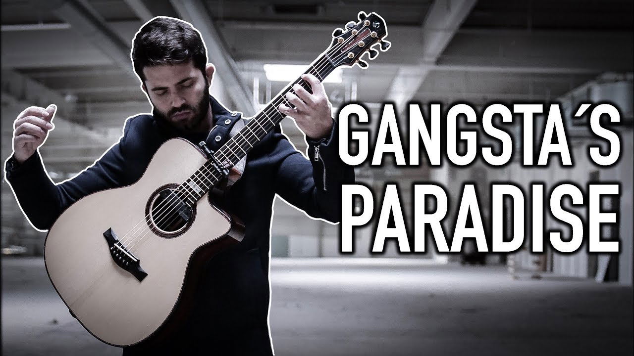 GANGSTA´S PARADISE (Coolio/Stevie Wonder) - Luca Stricagnoli - Fingerstyle Guitar Cover Arrangement