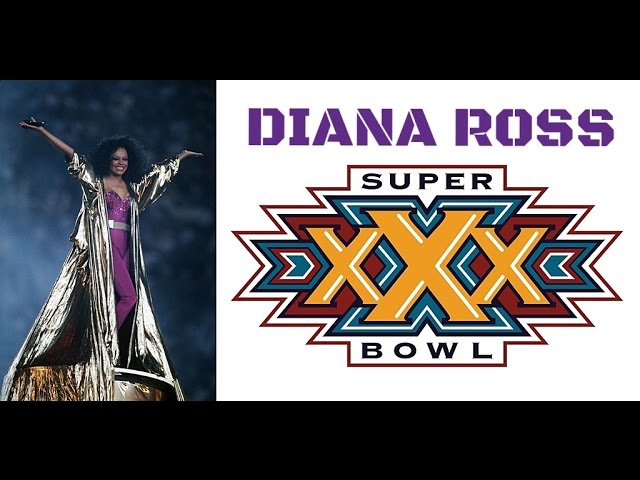 Diana Ross - Half Time Show At Super Bowl XXX 1996