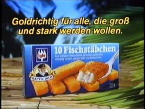 Iglo Fischstäbchen Werbung 1991