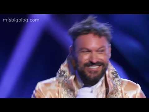 The Masked Singer season 4 - Brian Austin Green is revealed as The Giraffe