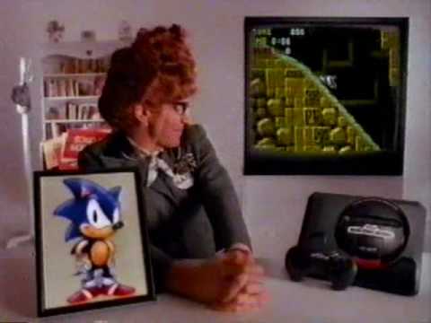 1991 Sonic The Hedgehog Commercial With Larry Cedar