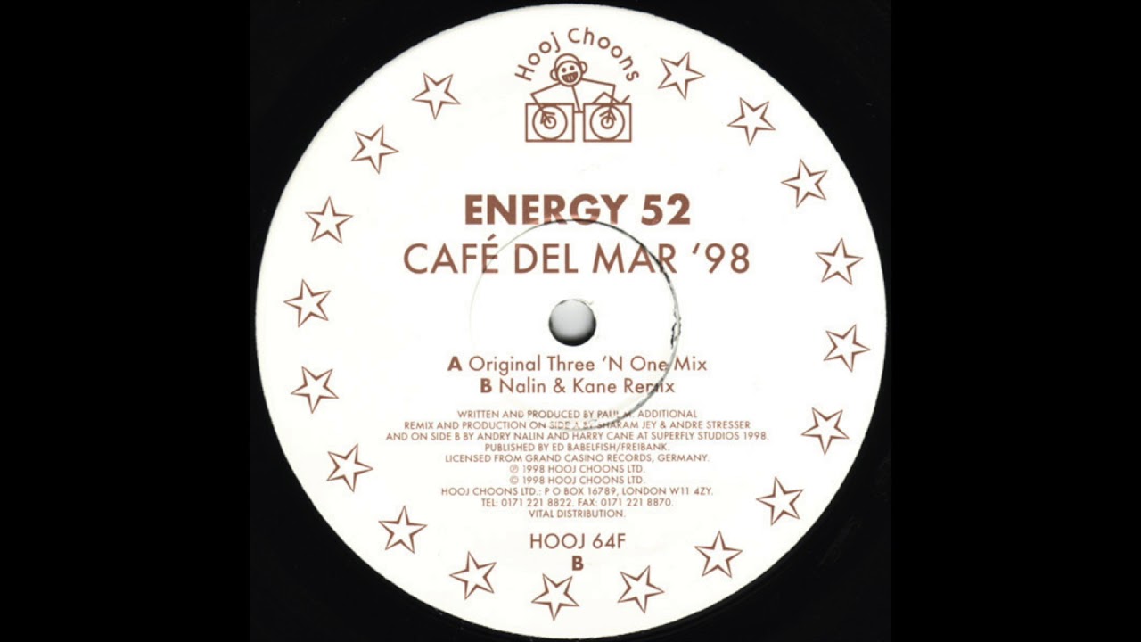 Energy 52 - Café Del Mar '98 (Original Three 'N One Mix) (1998)