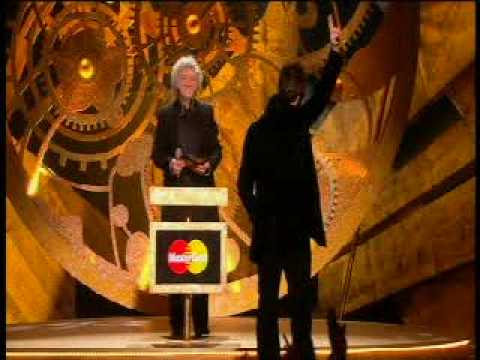 Liam Gallagher, Brits 2010.