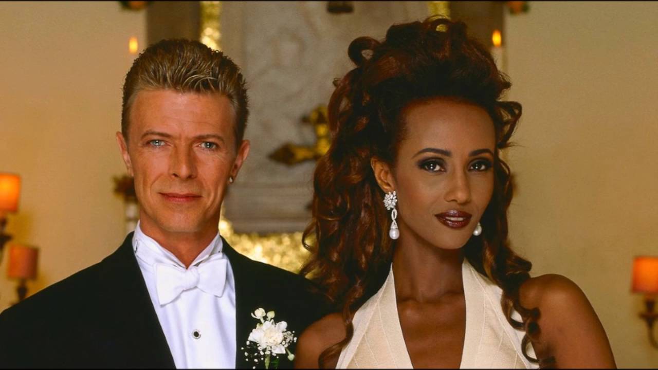 David Bowie & Iman Abdulmajid - Wedding Photos (Florence 06/06/1992)