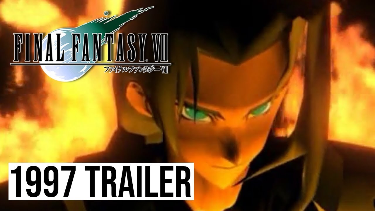 Final Fantasy VII - 1997 Teaser Trailer | PS1