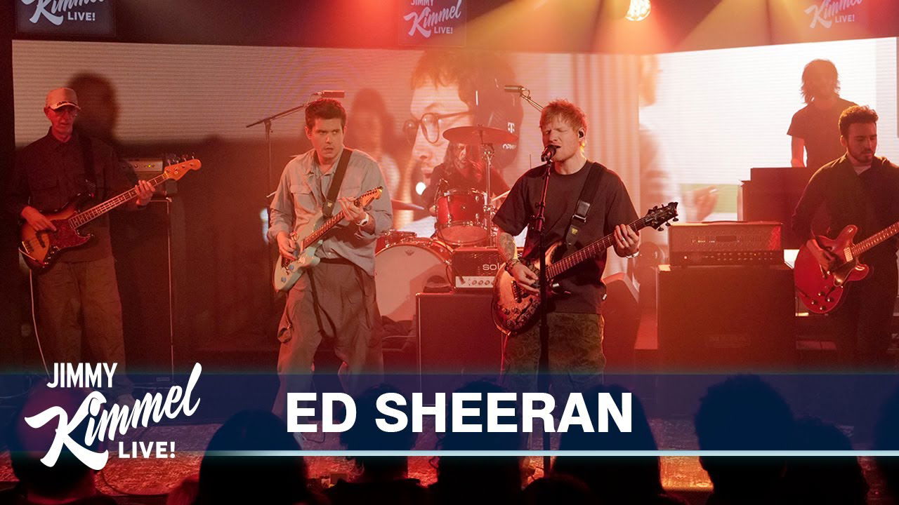 Ed Sheeran Performs Drive with Dave Grohl, Blake Slatkin, Rami Jaffee, Pino Palladino & John Mayer!
